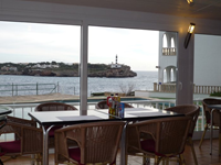 Property Restaurant Caspa in Portocolom - Restaurant and Bar in first ocean line of Portocolom